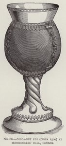 Cocoa-nut Cup (noin 1500) Ironmongers