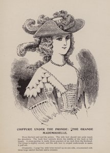 Fronde-ajan kampaus, Grande Mademoiselle (kaiverrus) tekijältä English School