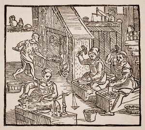 Coiners at Work, 1577 (seepiakuva) tekijältä English School