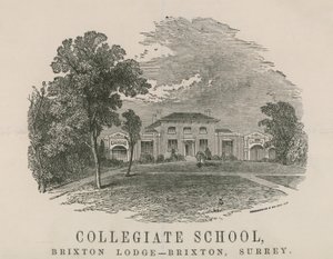 Collegiate School, Brixton Lodge, Brixton, Surrey tekijältä English School