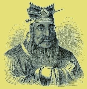 Konfutse, kuvitus teoksesta The Illustrated History of the World, julkaistu noin 1880 (digitaalisesti paranneltu kuva) tekijältä English School