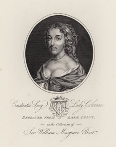 Constantia Lucy, Lady Colerane (kaiverrus) tekijältä English School