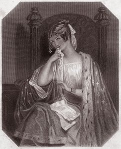 Cordelia (Kuningas Lear) (Kuningas Lear) - "" Shakespearen naisten galleriassa, kokoelma neljäkymmentäviisi vakavaa muotokuvaa varhaisilta Lontoon taiteilijoilta, rikastettu kriittisillä ja kirjallisilla huomautuksilla""" noin 1838 - "" Galleria of the Wom tekijältä English School