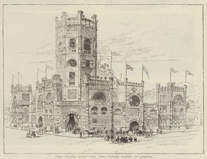 Corn Palace, Sioux City, Iowa, Yhdysvallat (kaiverrus) tekijältä English School