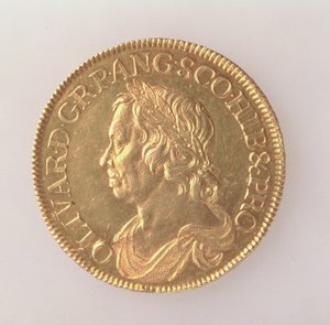 Oliver Cromwellin kruunu (1599-1658), Lontoon rahapaja, 1658 (kääntöpuoli) (kulta) (kääntöpuoli katso 168064)