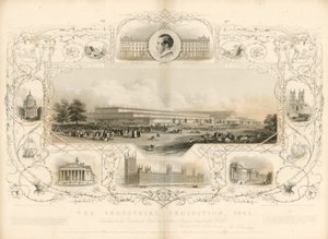 Kristalli palatsi; vuoden 1851 suuri näyttely tekijältä English School