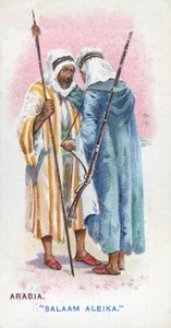 Tavanomainen tervehdys Arabiassa, 1907 tekijältä English School