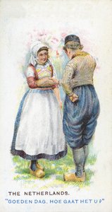 Tavanomainen tervehdys Alankomaissa, 1907 tekijältä English School