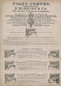 DAlmains Piano Manufacturers, Soho Square tekijältä English School