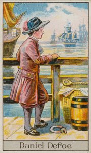 Daniel Defoe (chromolitho) tekijältä English School