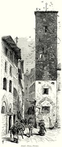 Danten talo, Firenze (kaiverrus) tekijältä English School