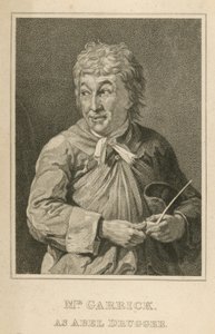 David Garrick, näyttelijä, Abel Druggerina tekijältä English School