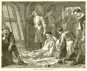 Amiraali Blaken kuolema, 1657 tekijältä English School