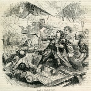 Amiraali Carterin kuolema, 1692 tekijältä English School