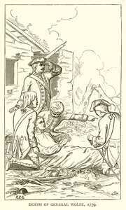 Kenraali Wolfen kuolema 1759 tekijältä English School