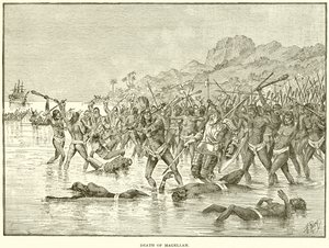 Magellanin kuolema tekijältä English School