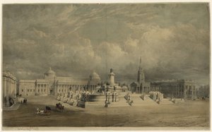 Suunnittelu kansalliselle laivastomonumentille Trafalgar Squarelle