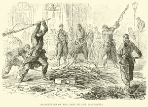 Kapinallisten aseiden tuhoaminen, huhtikuu 1871 tekijältä English School