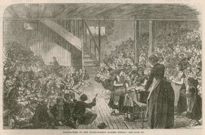 Illallinen Clare Marketin repaleisessa koulussa, joulu 1869 tekijältä English School