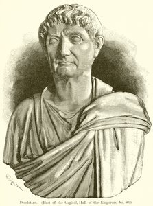 Diocletianus. (Kapitolin rintakuva, Keisareiden sali, nro 80)