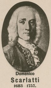 Domenico Scarlatti (syväpaino) tekijältä English School