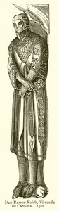Don Ramon Folch, Cardonan varakreivi. 1320 tekijältä English School