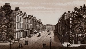 Donegal Place, Belfast 1880 (litho) tekijältä English School