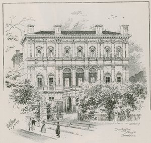 Dorchester House, Park Lane, Lontoo, Shahzada Nasrullah Khanin asuinpaikka tekijältä English School