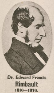 Tohtori Edward Francis Rimbault (syväpaino) tekijältä English School