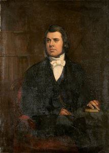 Tohtori John Emlyn Jones (öljy kankaalle) tekijältä English School