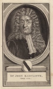 Tohtori John Radcliffe, Obit 1714 tekijältä English School