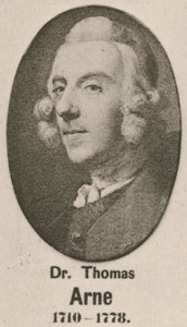Tohtori Thomas Arne (kaiverrus) tekijältä English School