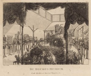 Du Bougs -museo, muinaisten temppeleiden korkkimalleja tekijältä English School