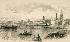 Dundee vuonna 1880, Religious Tract Societyn julkaisemasta Scottish Picturesistä tekijältä English School