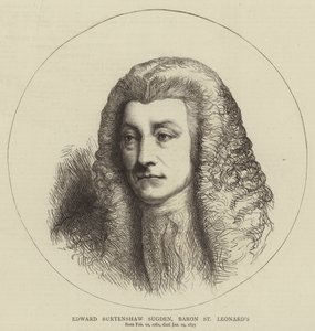 Edward Burtenshaw Sugden, paroni St Leonard