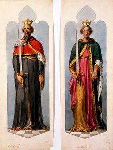 Edward II ja Richard I (wc paperilla) tekijältä English School