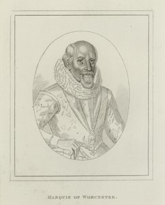Edward Somerset, marquès de Worcester (gravat) finlandès tekijältä English School