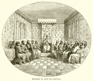 Edward VI ja hänen neuvostonsa tekijältä English School