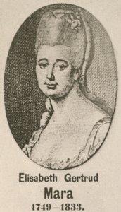 Elisabeth Gertrud Mara (kaiverrus) tekijältä English School