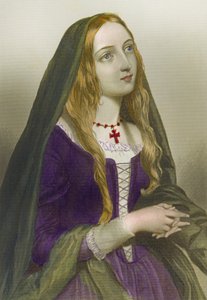 Elizabeth Woodville, Englannin kuninkaan Edward IV:n kuningatar puoliso, paina Henry G. Bohm, 1856