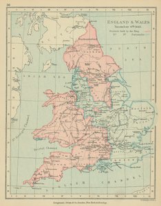 Englanti ja Wales (värilliset litografiat) tekijältä English School