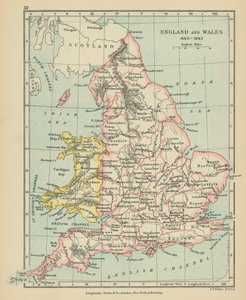 Englanti ja Wales (värilliset litografiat) tekijältä English School