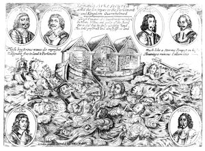 Englannin arkki suojattu ja parlamentin viholliset ja kuningaskunta hukkua, 1645-46 tekijältä English School