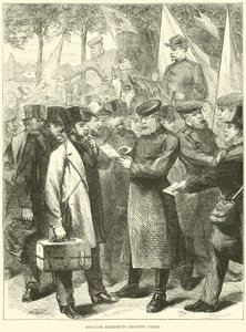 Englannin asukkaat lähtivät Pariisista lokakuussa 1870 tekijältä English School