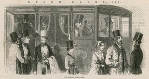 Epsom Races 1847: The Railway - Ensimmäinen luokka tekijältä English School