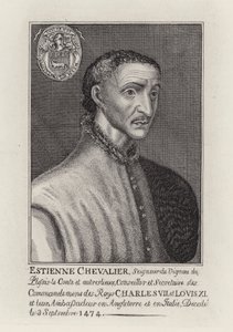 Estienne Chevalier (kaiverrus) tekijältä English School