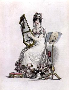 Ilta-/oopperapuku, muotilevy Ackermann