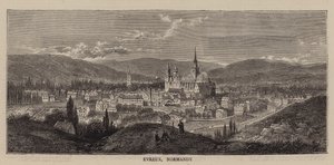 Evreux, Normandia (kaiverrus) tekijältä English School