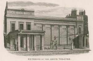 Regency Theatren ulkopuoli, Tottenham Street, Tottenham Court Road, Lontoo tekijältä English School