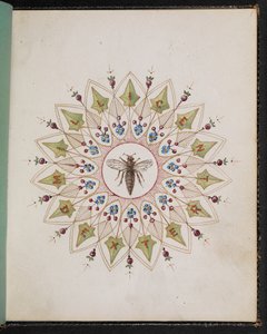 F.1: Hyönteiset mallissa. Luonnoskirja, jossa on kohtauksia Charles Dickensin tarinoista (akvarelli paperille) tekijältä English School